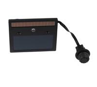 Klanata Solar Auto Darkening Welding Helmet Lens with LED Light - Large Field of View Replacement Lens - 4 Arc Sensors and Stepless Sensitivity Adjustment - Infrared UV Protection Class