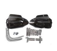 Klanata Universal Motorcycle Hand Guards, Windproof Aluminum Alloy Handlebar Protectors for Most Motorbikes - High Strength Protective Shields for Wind, Rocks and Mud - Large Design