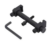 Klanata Universal Ribbed Drive Pulley Puller Carbon Steel Crankshaft Remover Adjustable Auto Repair Tool