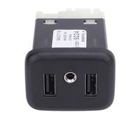 Klanata USB Port AUX Jack Auxiliary Input Adapter Fit for New REGAL VELITE5 VERANO ENVISION GL8S MALIBU XL Camaro 2500 3500 HD Sonic CT6 CTS - Replaces OE 13519224 13509942 13510854