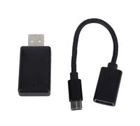 Klanata Wireless Carplay Adapter and Android Auto 2 in 1 Dongle Fit for Benz Replacement for Wired Carplay with Bluetooth 5.0 Stable Connectivity Netflix YouTube Play Store Support