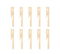Klanata Wooden Test Tube Clip Holder for Laboratory Equipment, Science Testing Tool for Experiments, Lab Use