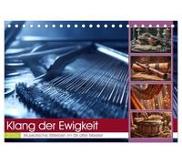Klang der Ewigkeit (Tischkalender 2026 DIN A5 quer), CALVENDO Monatskalender: Dieser barocke Musik-Kunstkalender zeigt zwölf einzigartige Stillleben mit Instrumenten, Notenblättern und Klangdetails.
