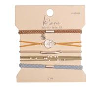 K'lani Hair Tie Bracelets for Women - Elastic Hair Bands That Double as Stylish Jewelry - Grow - Medium