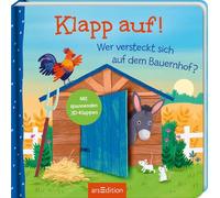 Klapp auf! Wer versteckt sich auf dem Bauernhof?: Mit spannenden 3D-Klappen