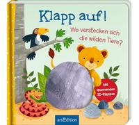 Klapp auf! Wo verstecken sich die wilden Tiere?: Mit spannenden 3D-Klappen
