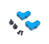 KLAPR For WLtoys 1/18 A949 A959 A959B A969B A979B K929 Remote Control Car Metal Upgrade, Refit, A Pair of Steering Gear Bracket(Blu)