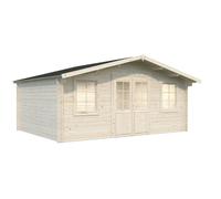 Klara L (5x3.8m | 17.0m2 | 28mm) Under 2.5m Garden Log Cabin