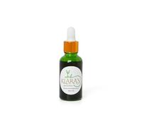 Klara Skincare Green Bright Serum, Bisabolol & Dimethyl Methoxy Chromanyl Palmitate, Anti-Ageing Brightening Treatment, Age Spots & Hyperpigmentation, Natural Plant Oils, 30ml