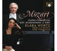 Klara Wurtz; Dirk Vermeulen; P - Mozart - Piano Concertos N