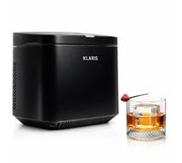 Klaris Clear Ice Maker, 2 Large 2-Inch Ice Cubes for Whiskey & Cocktails