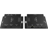 Klarity K-55 PoE Full HD 1080p HDMI Extender Over CAT 5e/6/6a/7 to 55m with IR Control, Auto EDID and HDMI Loop-Through