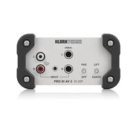 Klark Teknik DI 22P PRO DI AV 2 Professional Passive Stereo DI Box