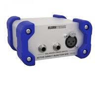 Klark Teknik DN100 Active DI Box for Studio and Live Sound with Clear Audio and Reliable Performance