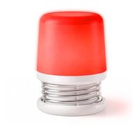 Klarlight 625nm Red Light Night Light for Sleep, Dimmable Tap Control Bedside Lamp No Blue Light, USB-C Rechargeable Nursery Red Nightlight Sleep Lights for Baby, Newborn