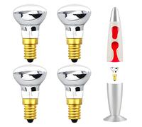Klarlight E14 R39 25 W Light Bulb Warm White SES Lava Lamp Light Bulb 240 V Small Edison Screw Reflector Lamp Bulb Spotlight Lamp 360° Beam Angle for Lava Lite Lamp (Pack of 4)
