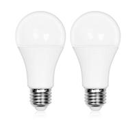 Klarlight LED Dusk to Dawn Light Sensor Bulb 12W E27 1000LM Auto On Off Bulb for Indoor Outdoor Courtyard Porch Garage Garden Warm White 2700K Pack of 2