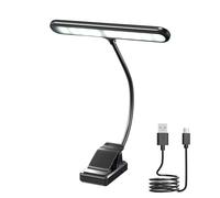 Klarlight Music Stand Light - 27 LED Piano Light, USB Rechargeable, 4 Color Temperatures, 3 Dimmable Levels for Piano, Sheet Music, Guitar, Sewing