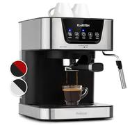 KLARSTEIN 1.5L Coffee Machines with Milk Frother, 15 Bar Espresso Coffee Machine, Small 1050W Makers for Ground Barista Espresso Machine For Iced Cappuccino Latte Expresso