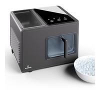 Klarstein 2L Small Ice Maker Machine, Counter Top Ice Machine for Home and Kitchen, Fast Operation, Makes 15 kg of Nugget Ice, Safety Alarm, Touch Controls, Self-Cleaning Ice Cube Maker Machine