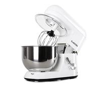 Klarstein 5L Food Mixer - 1800W Cake & Bread Maker with 6 Speed Planetary Rotation, Beater, Dough Hook, Whisk & Bowl