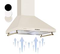 Victoria cooker bonnet 60 cm retro design 644.5 m³/h 2 LED lamps