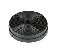 Klarstein Activated Carbon Filter for Skyfall Smart Extractor Hoods - Spare Part, Replacement Part, 2 Activated Carbon Filters, Recirculation Mode, Carbon Filter Dimensions: 17.5 x 3.5cm (ØxH), Black