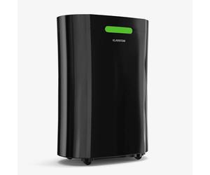 Klarstein AeroDry 10L Dehumidifier - 165W, 10L/Day, 2.5L Tank, 37dB Quiet, Activated Carbon Filter, DrySelect, for Home, Bedroom, Bathroom, Electric Dehumidifier, Black