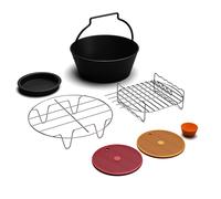Klarstein AeroVital Deluxe Colour Touch accessory set | 6-piece | food-safe