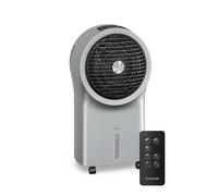 KLARSTEIN Air Cooler, Portable Evaporative Fan Cooler, 6L Tank, Remote & Timer, 320 m鲁/h, 360掳 Oscillation, Air Cooling Fan for Room & Bedroom, Silver