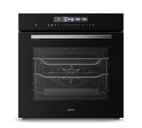 Klarstein Airjet Built In Oven - 72L Electric Oven with Airfryer Mode, 13 Cooking Functions, Touch Control, Enamel Interior Energy, Triple Glazed, Integrated Single Oven, Black