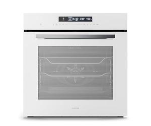 Klarstein Airjet Built In Oven - 72L Electric Oven with Airfryer Mode, 13 Cooking Functions, Touch Control, Enamel Interior Energy, Triple Glazed, Integrated Single Oven, White