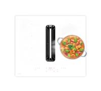 Klarstein AirJet FlexPro Induction Hob with Extractor - A+ Energy Efficient, 600 m³/h Air Flow, 14 kW Power, 4 Flex Zones, Quiet 52 dB, Touch Control, White