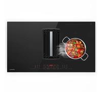 AirJet Hybrid Down Air System | Induction hob with integrated extractor | 600 m³/h | EEE A+