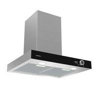 Klarstein AirNova 60cm 614m³/h Chimney Cooker Hood Silver
