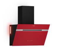 Klarstein Alina 60cm 600m³/h Angled Cooker Hood Red