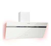 Klarstein Alina 80cm 615m³/h Angled Cooker Hood White