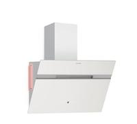 Klarstein Alina Cooker Hood - 60cm Smart Control, 600 m³/h Air Flow, A Energy Efficiency, LED Lighting, Quiet 52 dB, Ducted & Recirculating, Includes Carbon Filters, White