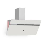 Klarstein Alina Smart 90cm 615m³/h Angled Cooker Hood White