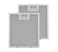 Klarstein Aluminium Grease Filter - Dimensions: 23 x 26 cm (LxW), Weight: 145 g, Replacement Filter, Spare Filter, for Klarstein Cooker Extractor Hoods, Delivered as a Set of Two, Accessories