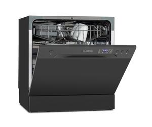 Klarstein Amazonia 59x55cm 6 Programms Tabletop Dishwasher Dark Gray