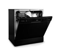Klarstein Amazonia Neo 55cm Freestanding Dishwasher 8 Programms Black