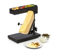 Appenzell Peak Raclette with Grill 1000W Thermostat Switch Black