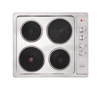 Klarstein Appetito 60cm 4 Ring Eletric Hob Silver