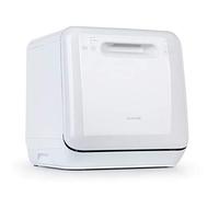 Klarstein Aquatica Table Top Dishwasher - Compact Countertop Dishwasher, 2 Place Settings, 5L Tank, No Plumbing Needed, 3 Programs, Portable & Quiet 58dB for Small Kitchens