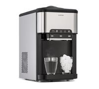 Aqueous ice cube machine 3-in-1: Ice cubes, water dispenser: hot & cold 20 kg/24h