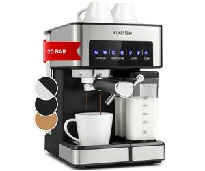 Klarstein Arabica 1350W 20bar Espresso Machine Silver