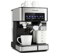 klarstein Arabica Comfort Portafilter Machine 1350W 20 Bar 1.8 L Touch Control Panel