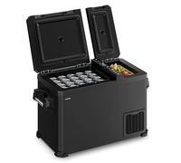 KLARSTEIN Arctiq Duo Portable Fridge 43L - Dual Zone Cooler -18 to 20°C, Compressor, 12V/230V, Digital Display, Camping & Travel