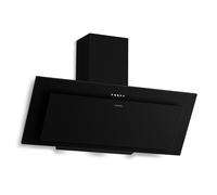 Klarstein Athena 90cm 254m³/h Angled Cooker Hood Black